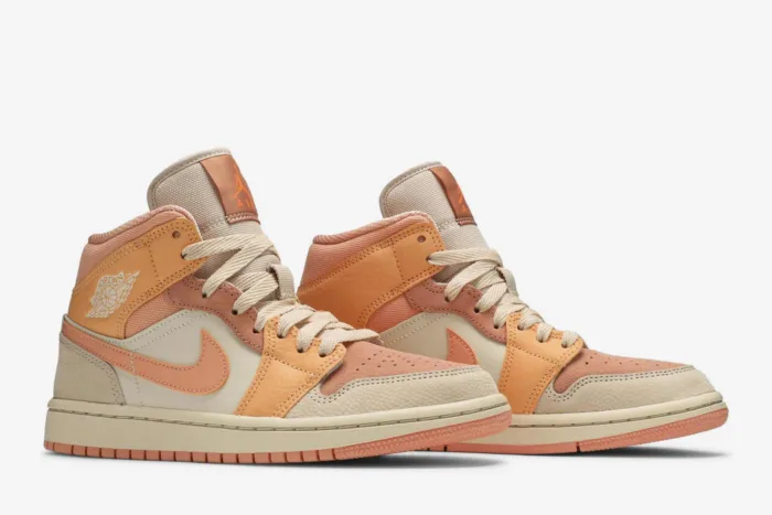 Air Jordan 1 Mid 'Apricot' DH4270-800 - Image 8