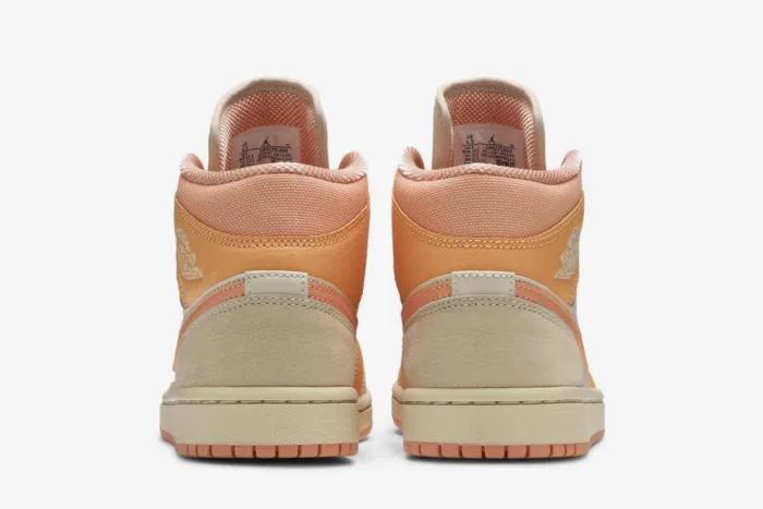 Air Jordan 1 Mid 'Apricot' DH4270-800 - Image 6