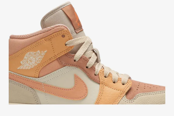 Air Jordan 1 Mid 'Apricot' DH4270-800 - Image 2