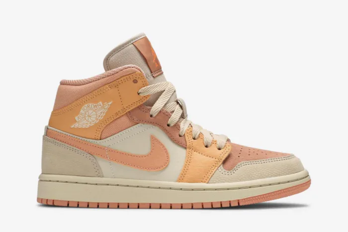 Air Jordan 1 Mid 'Apricot' DH4270-800 - Image 1