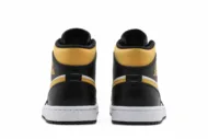 Air Jordan 1 Mid 'Black University Gold' 554724-177 - Image 6