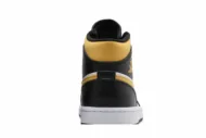 Air Jordan 1 Mid 'Black University Gold' 554724-177 - Image 7