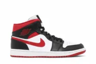 Air Jordan 1 Mid 'Black White Gym Red' 554724-122