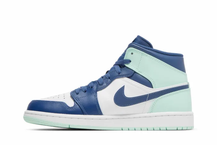 Air Jordan 1 Mid 'Blue Mint' 554724-413 - Image 3