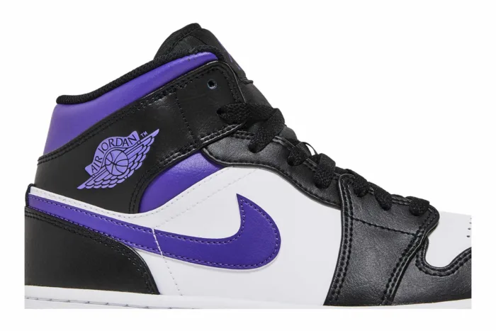 Air Jordan 1 Mid 'Dark Iris' 554724-095 - Image 2