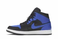 Air Jordan 1 Mid 'Hyper Royal Black' 554724-077 - Image 3