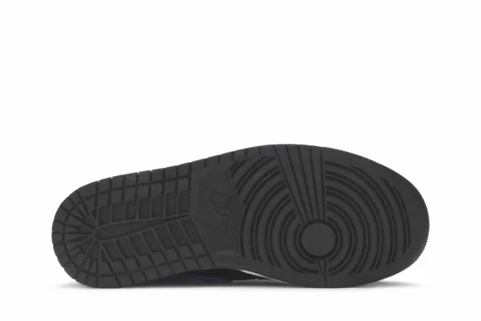 Air Jordan 1 Mid 'Hyper Royal Black' 554724-077 - Image 4