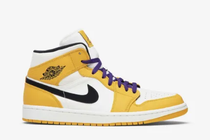 Air Jordan 1 Mid 'Lakers Gold' 852542-700