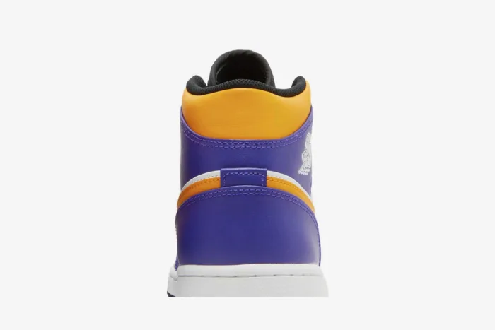 Air Jordan 1 Mid 'Lakers Purple' DQ8426-517 - Image 7