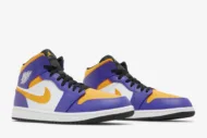 Air Jordan 1 Mid 'Lakers Purple' DQ8426-517 - Image 8
