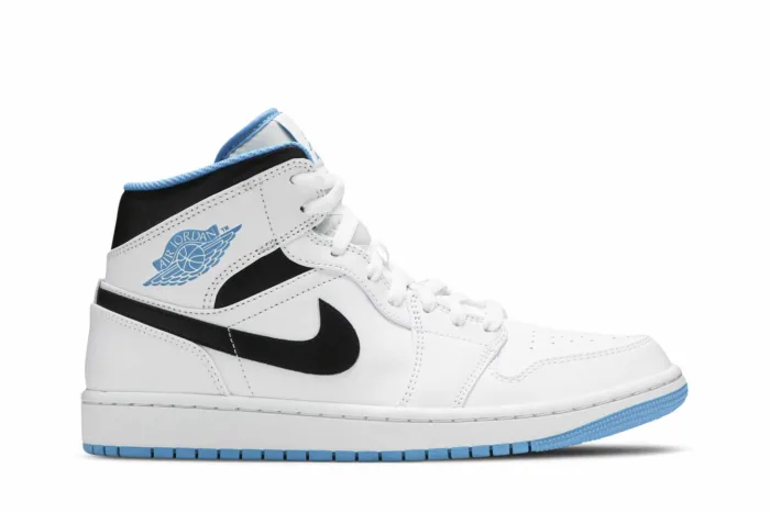 Air Jordan 1 Mid 'Laser Blue' 554724-141 - Image 1