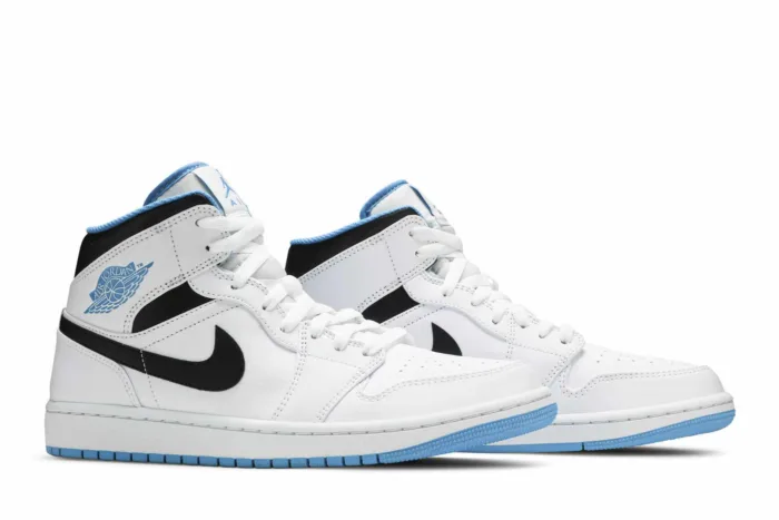 Air Jordan 1 Mid 'Laser Blue' 554724-141 - Image 8