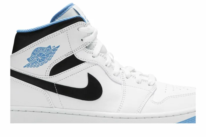 Air Jordan 1 Mid 'Laser Blue' 554724-141 - Image 2