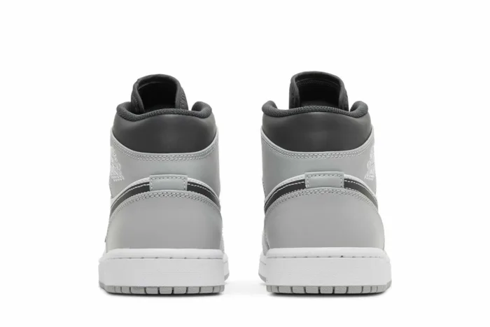 Air Jordan 1 Mid 'Light Smoke Grey' 554724-078 - Image 6