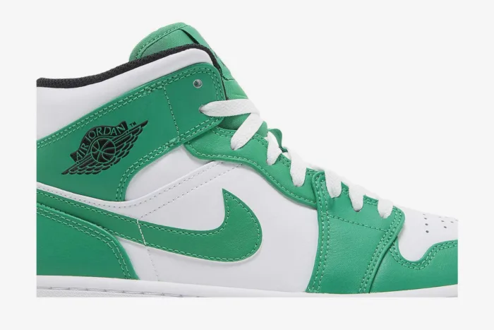 Air Jordan 1 Mid 'Lucky Green' DQ8426-301 - Image 2
