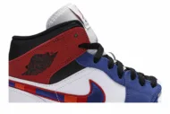 Air Jordan 1 Mid 'Multicolored Swoosh' 852542-146 - Image 2