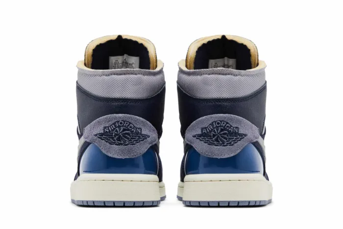 Air Jordan 1 Mid SE Craft 'Inside Out - Obsidian' DR8868-400 - Image 6
