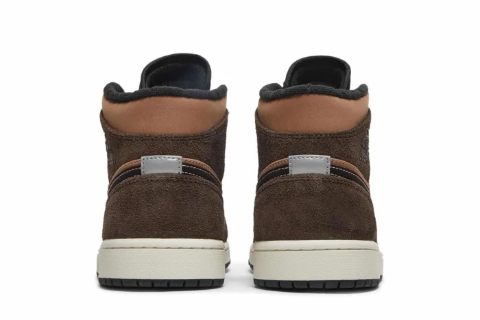 Air Jordan 1 Mid SE 'Dark Chocolate' DC7294-200 - Image 6