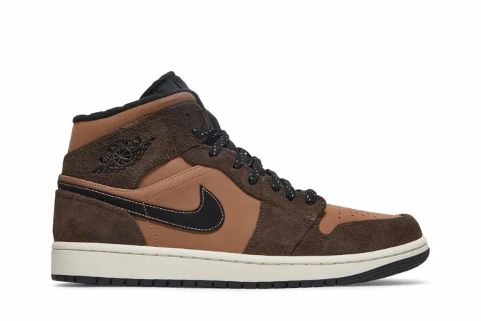 Air Jordan 1 Mid SE 'Dark Chocolate' DC7294-200 - Image 1