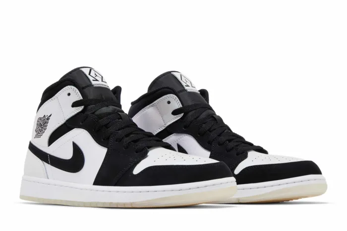 Air Jordan 1 Mid SE 'Diamond' DH6933-100 - Image 8