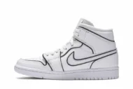 Air Jordan 1 Mid SE 'Iridescent Trim' CK6587-100 - Image 3