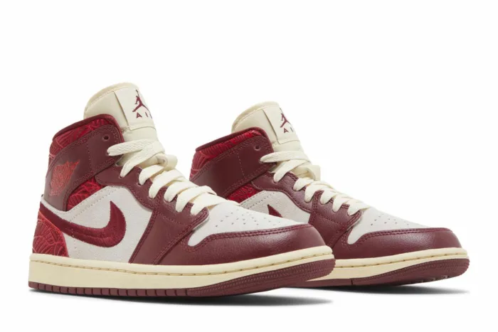 Air Jordan 1 Mid SE 'Red Cream' DZ2820-601 - Image 8