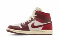 Air Jordan 1 Mid SE 'Red Cream' DZ2820-601 - Image 3