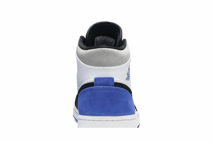 Air Jordan 1 Mid SE 'Royal Black Toe' 852542-102 - Image 7