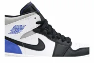 Air Jordan 1 Mid SE 'Royal Black Toe' 852542-102 - Image 2
