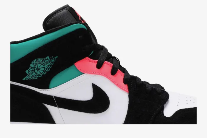 Air Jordan 1 Mid SE 'South Beach Black' 852542-116 - Image 2