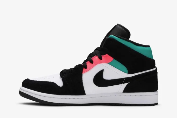 Air Jordan 1 Mid SE 'South Beach Black' 852542-116 - Image 3