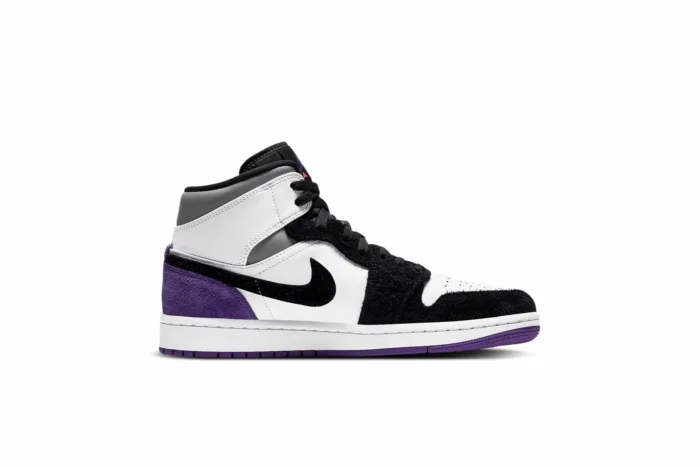 Air Jordan 1 Mid SE 'Varsity Purple' 852542-105 - Image 2