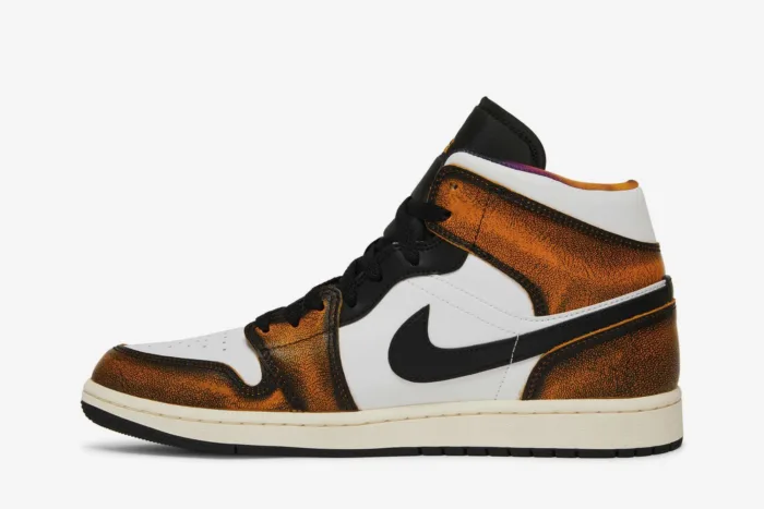 Air Jordan 1 Mid SE 'Wear-Away - Taxi' DQ8417-071 - Image 3