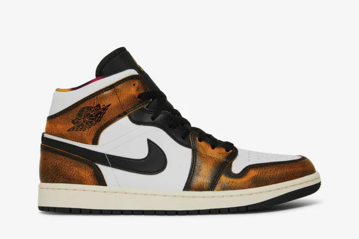 Air Jordan 1 Mid SE 'Wear-Away - Taxi' DQ8417-071 - Image 1
