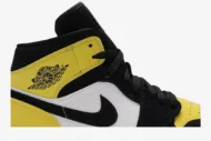 Air Jordan 1 Mid SE 'Yellow Toe' 852542-071 - Image 2