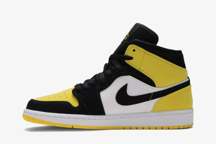 Air Jordan 1 Mid SE 'Yellow Toe' 852542-071 - Image 3