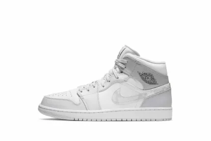 Air Jordan 1 Mid 'Swoosh Logo - Grey Camo' DC9035-100