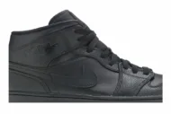Air Jordan 1 Mid 'Triple Black' 2020 554724-091 - Image 2