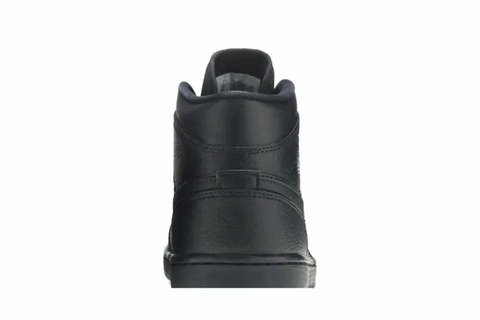 Air Jordan 1 Mid 'Triple Black' 2020 554724-091 - Image 7