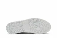 Air Jordan 1 Mid 'Triple White 2019' 554724-129 - Image 4