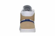 Air Jordan 1 Mid 'White Khaki Blue Void' DO6726-100 - Image 7