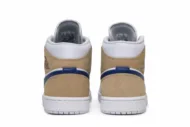 Air Jordan 1 Mid 'White Khaki Blue Void' DO6726-100 - Image 6