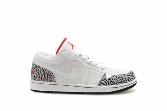 Air Jordan 1 Phat Low 'Cement' 338145-162 - Image 2
