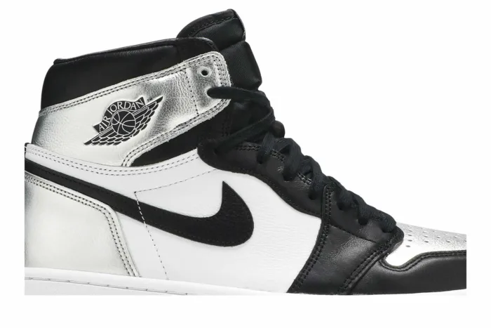 Air Jordan 1 Retro High OG 'Silver Toe' CD0461-001 - Image 2