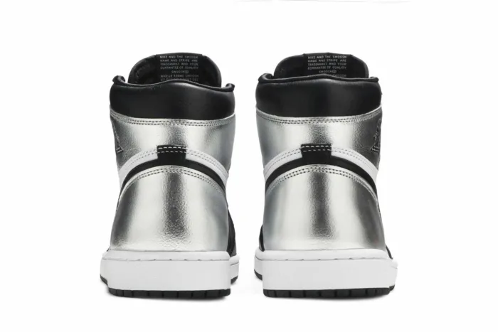 Air Jordan 1 Retro High OG 'Silver Toe' CD0461-001 - Image 6