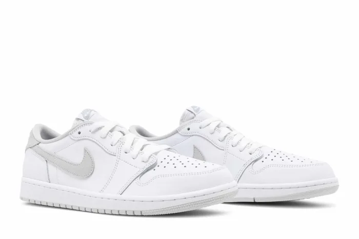 Air Jordan 1 Retro Low OG 'Neutral Grey' 2021 CZ0790-100 - Image 8
