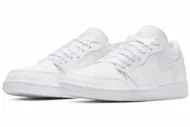 Air Jordan 1 Retro Low 'Triple White' 553558-111 - Image 3