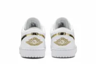 Air Jordan 1 Retro Low 'White Metallic Gold' CZ4776-100 - Image 6