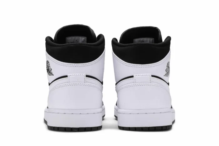 Air Jordan 1 Retro Mid 'Tuxedo' 554724-113 - Image 6