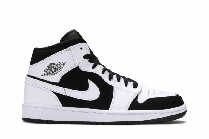 Air Jordan 1 Retro Mid 'Tuxedo' 554724-113 - Image 1